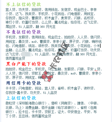 贷款中介经验总结8 / 作者:卡农社区总编辑 / 