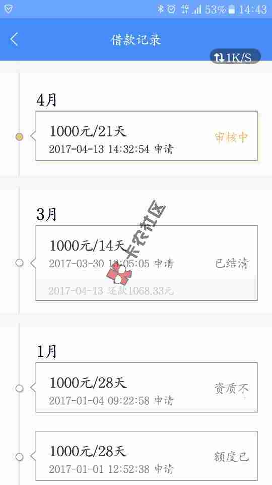 这个多久第二次的申请，能不能过？要是不过34 / 作者:九天飞狼 / 