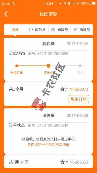 [vip帖]6.9号当天下款的10个网贷app5 / 作者:卡农社区主编 / 