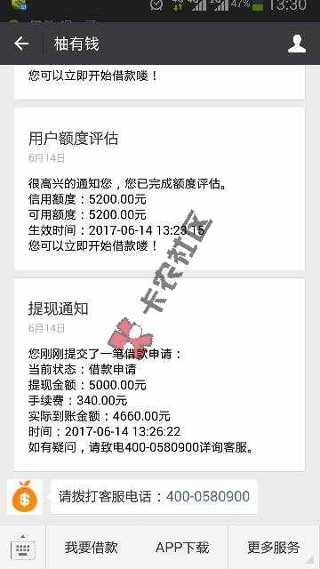 柚有钱  最新口子  最高5W98 / 作者:13769326577 / 