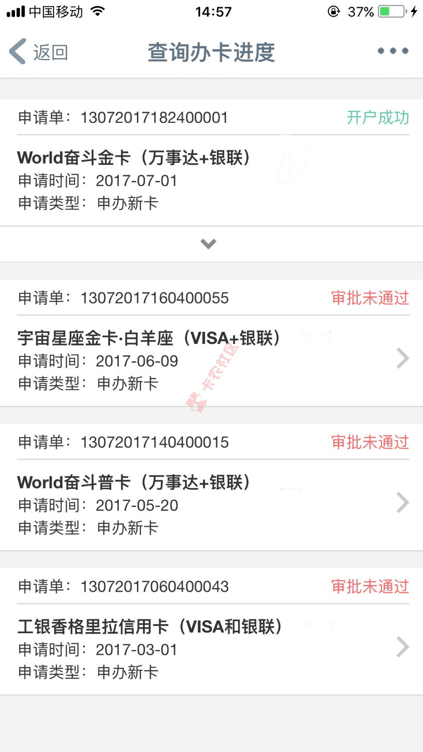 老哥们，小贷慎撸，多申信用卡比小贷强多了。分享一下本人的心得：本人征信 ...94 / 作者:万亻 / 