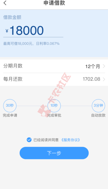 考拉征信乐花贷款  有身份证就可以贷11 / 作者:阿珂 / 