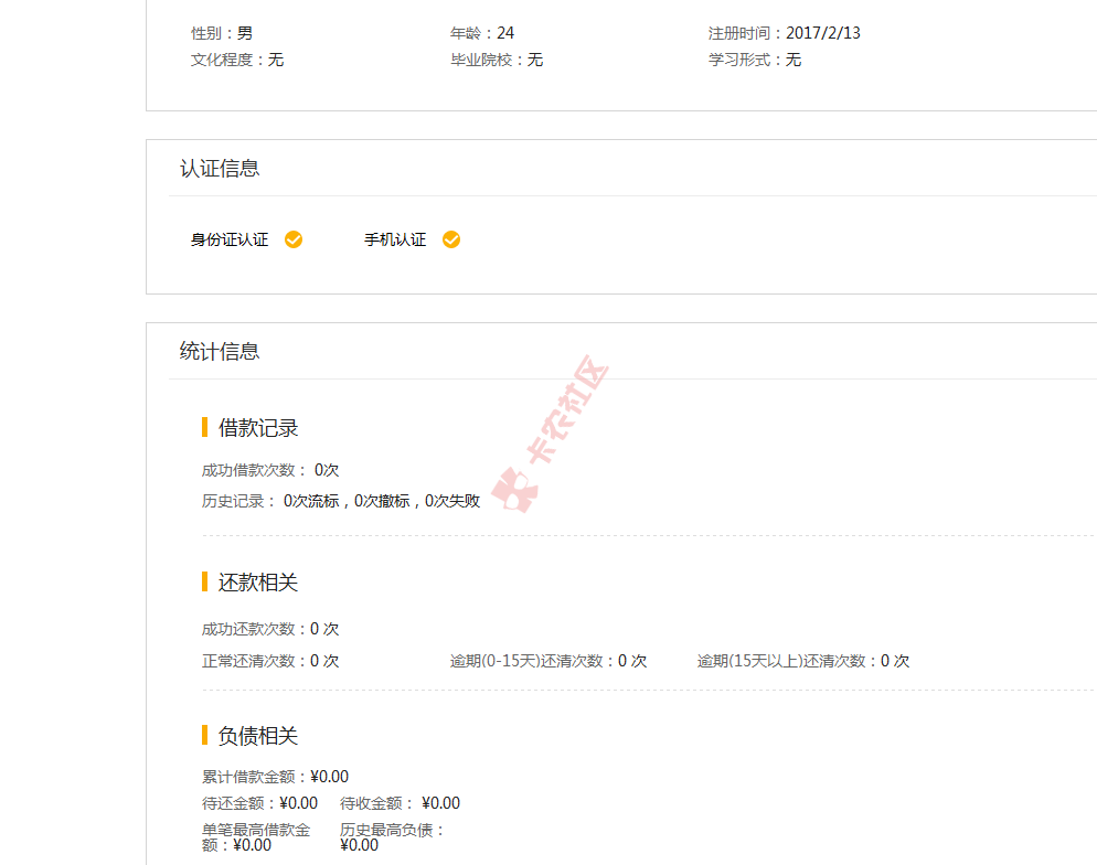 [vip帖]类似拍拍贷 满标口子 如何降低流标率61 / 作者:阿珂 / 