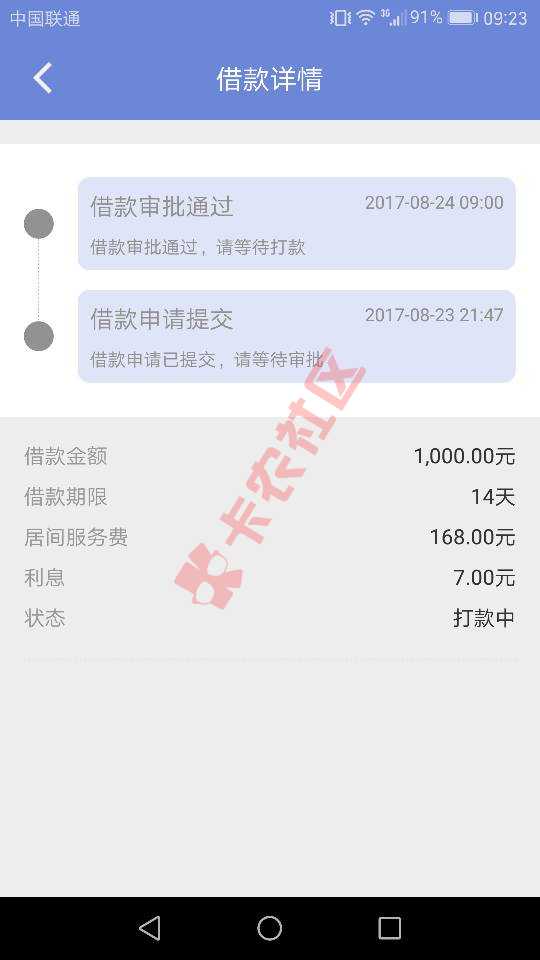 有借宝，以为没机会了。审核一晚38 / 作者:526011344 / 