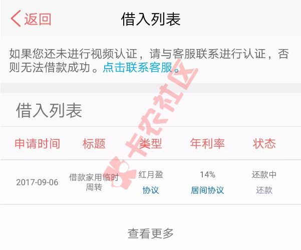 贷贷红 类似于拍拍贷 首次借款3000元 不查不上47 / 作者:大刀 / 