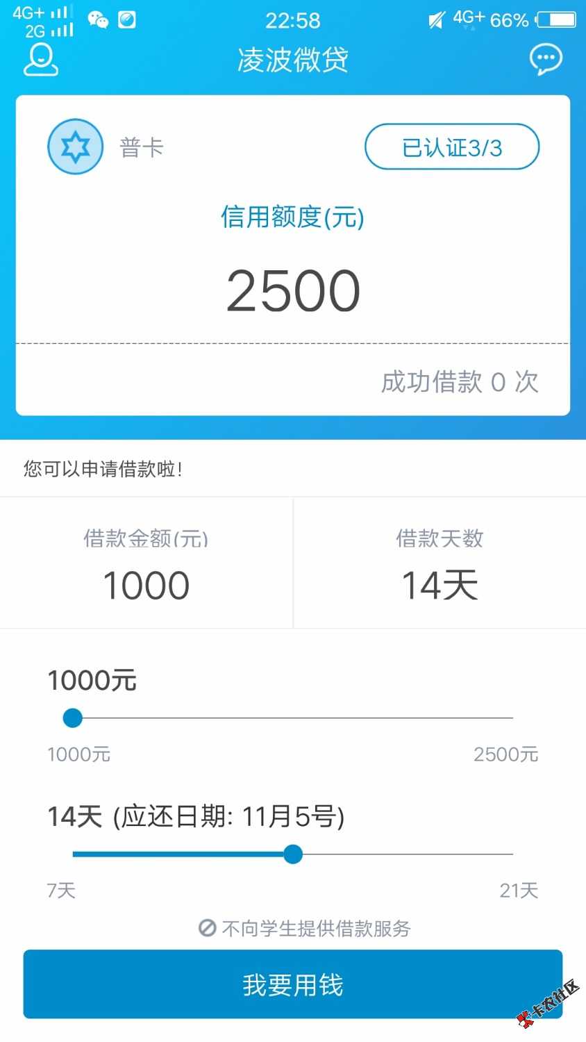 凌波微贷给了2500谁能炒作帮我撸出来？我们给37分36 / 作者:兵呵呵 / 
