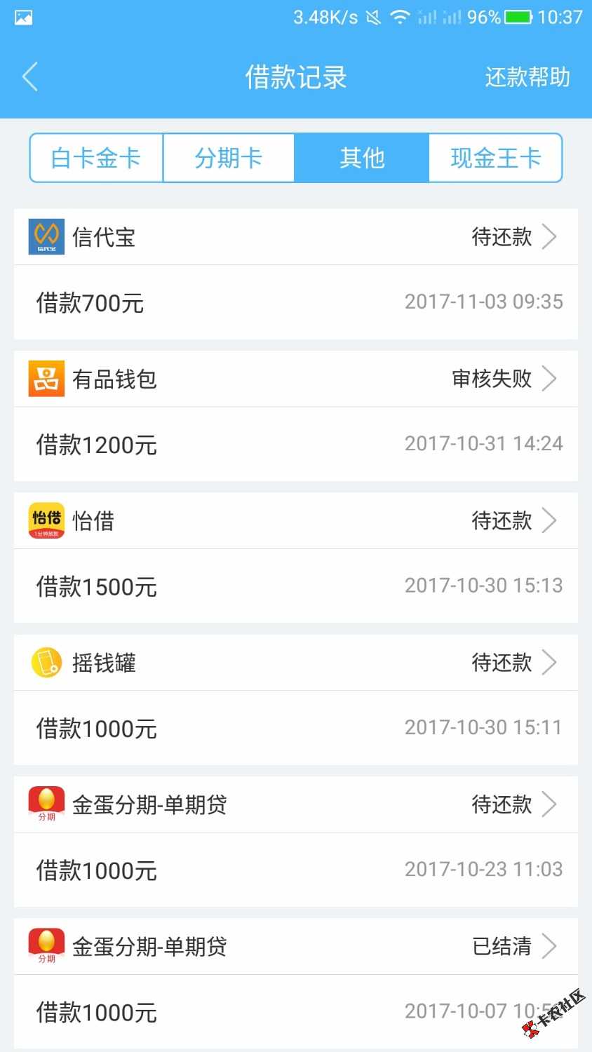 现金白卡：不喜勿喷白卡15位大法小号微信申请然后app操作白卡套路的出黑屋 ...43 / 作者:撸啊撸啊撸1234 / 