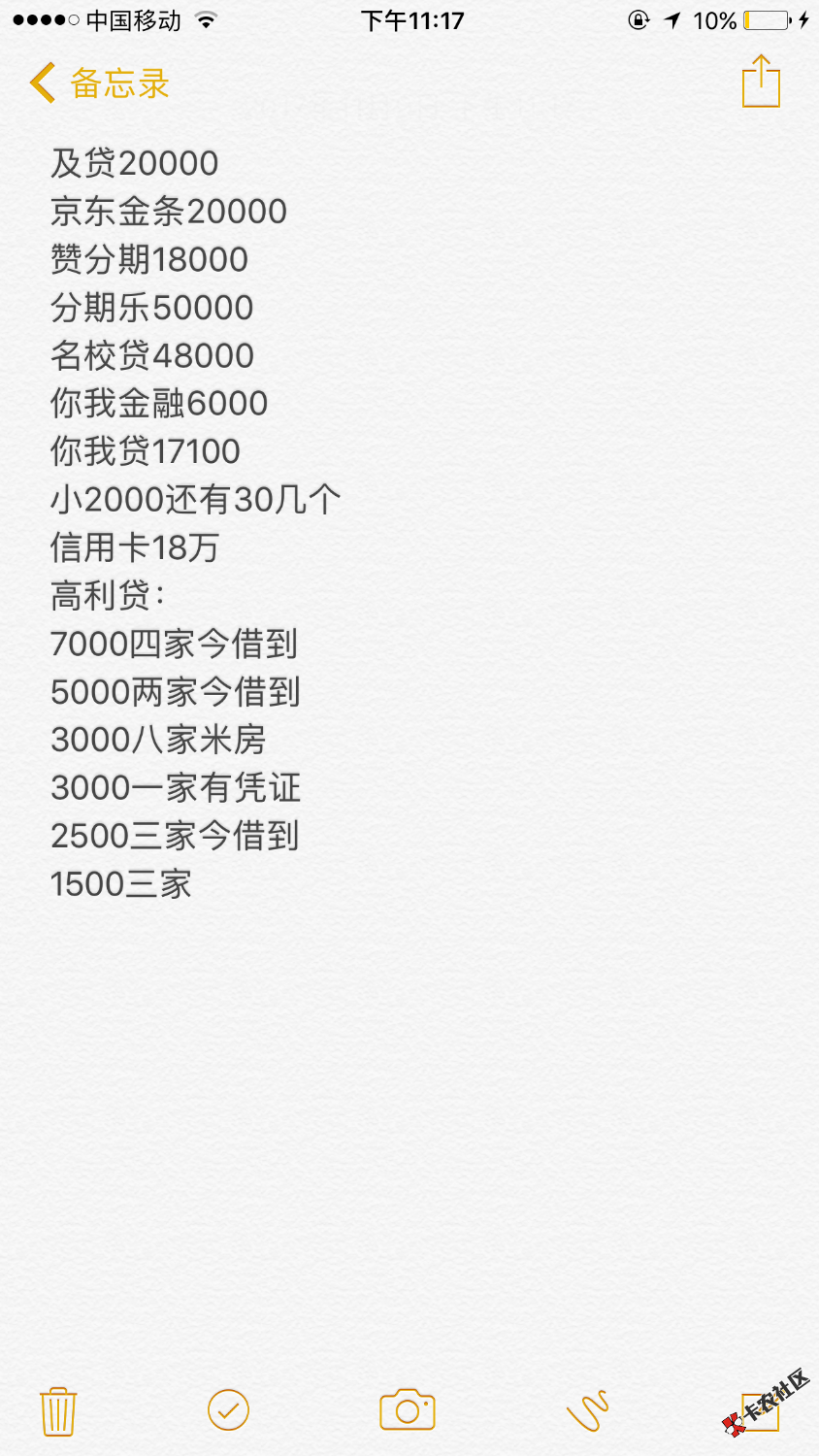 老铁们。都上岸吧，第四次姐姐贷。我真的累了。13 / 作者:啦啦啦丶 / 