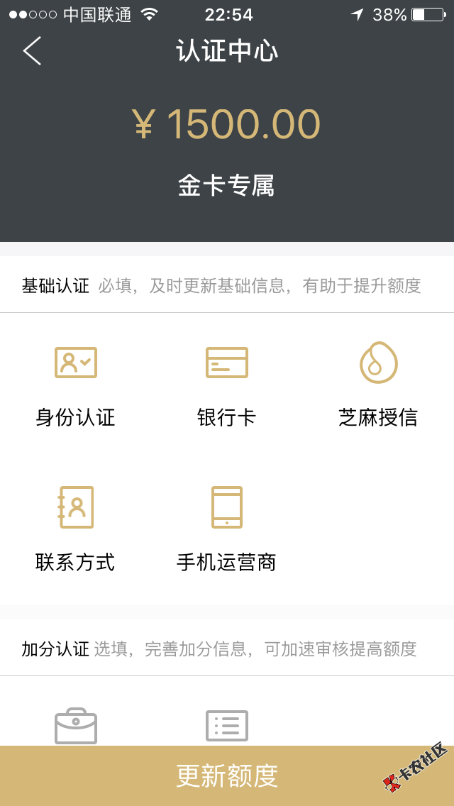 信用金卡1500额度,稳不稳,76 / 作者:小小的洋洋 / 