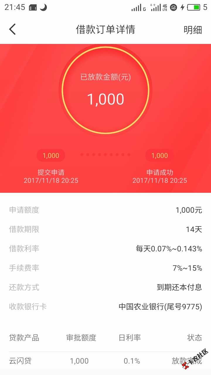 借365昨日四个放款失败今日下款成功一个36 / 作者:杰情 / 