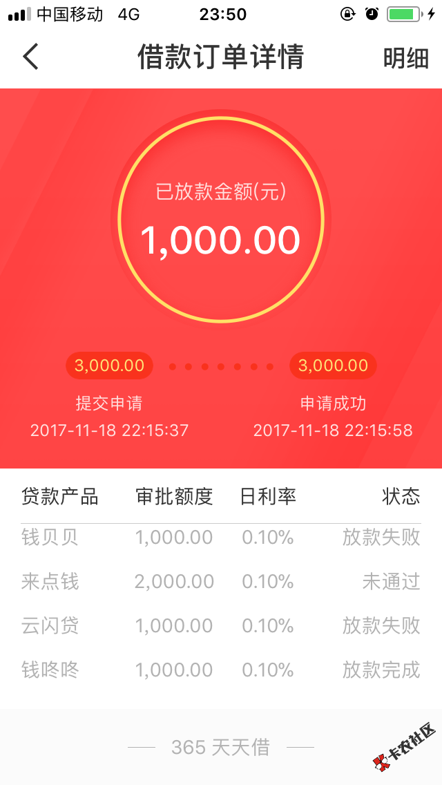 借365真口子。你们放款失败你们比我还黑，我网贷逾期九万左右三十多个口子 ...77 / 作者:15141 / 