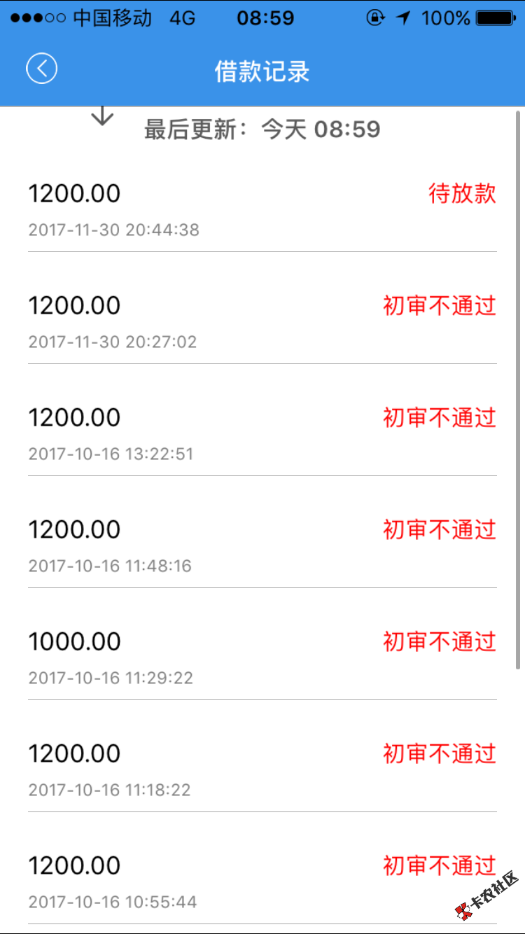 发工资了，老铁门快上昨晚申请的早上醒来就通过了，本人目前逾期十几个口子 ...100 / 作者:wjlml2017 / 