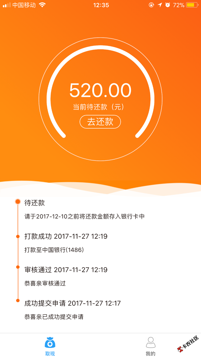 这个套路我接受。本来还600的。0 / 作者:贷上你 / 