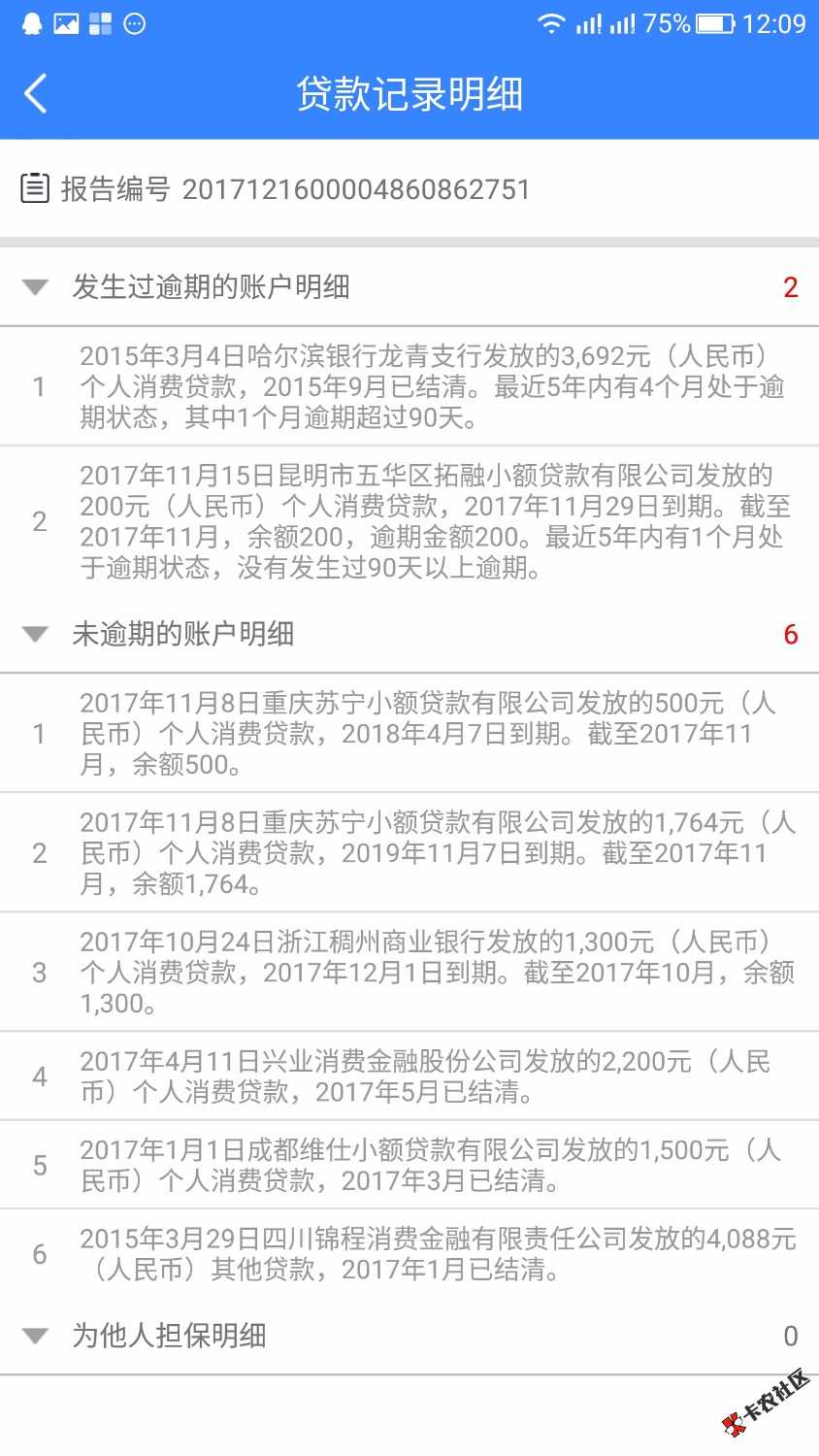 撸过信用岛的兄弟姐妹们快进来看，信用岛上征信逾期18天，现在要还差不多30 ...46 / 作者:不服就干生死看淡 / 