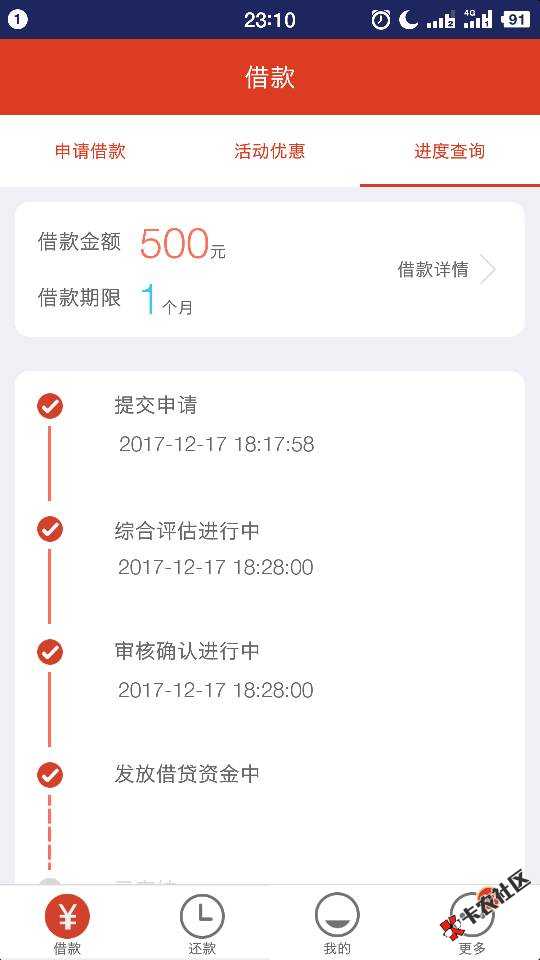 米米贷还有老哥下款的么？我的还了额度变五百了。通过了，不知道放不放。 ...41 / 作者:黑暗中摸爬滚打 / 