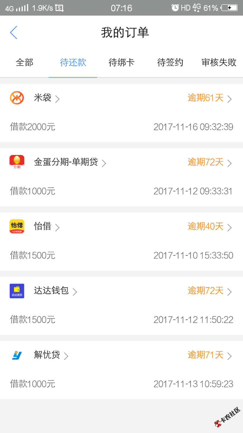 怡借倒闭了么到了40天就没动过我记得是白卡里面逾期最长的 ...96 / 作者:榛名号战列舰 / 