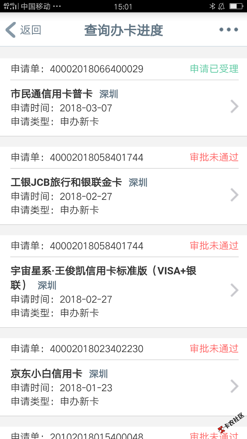 工行出了第一次申请查询征信外，推了二十几次，不查征信直接拒绝，坚持不过 ...51 / 作者:13658548723 / 