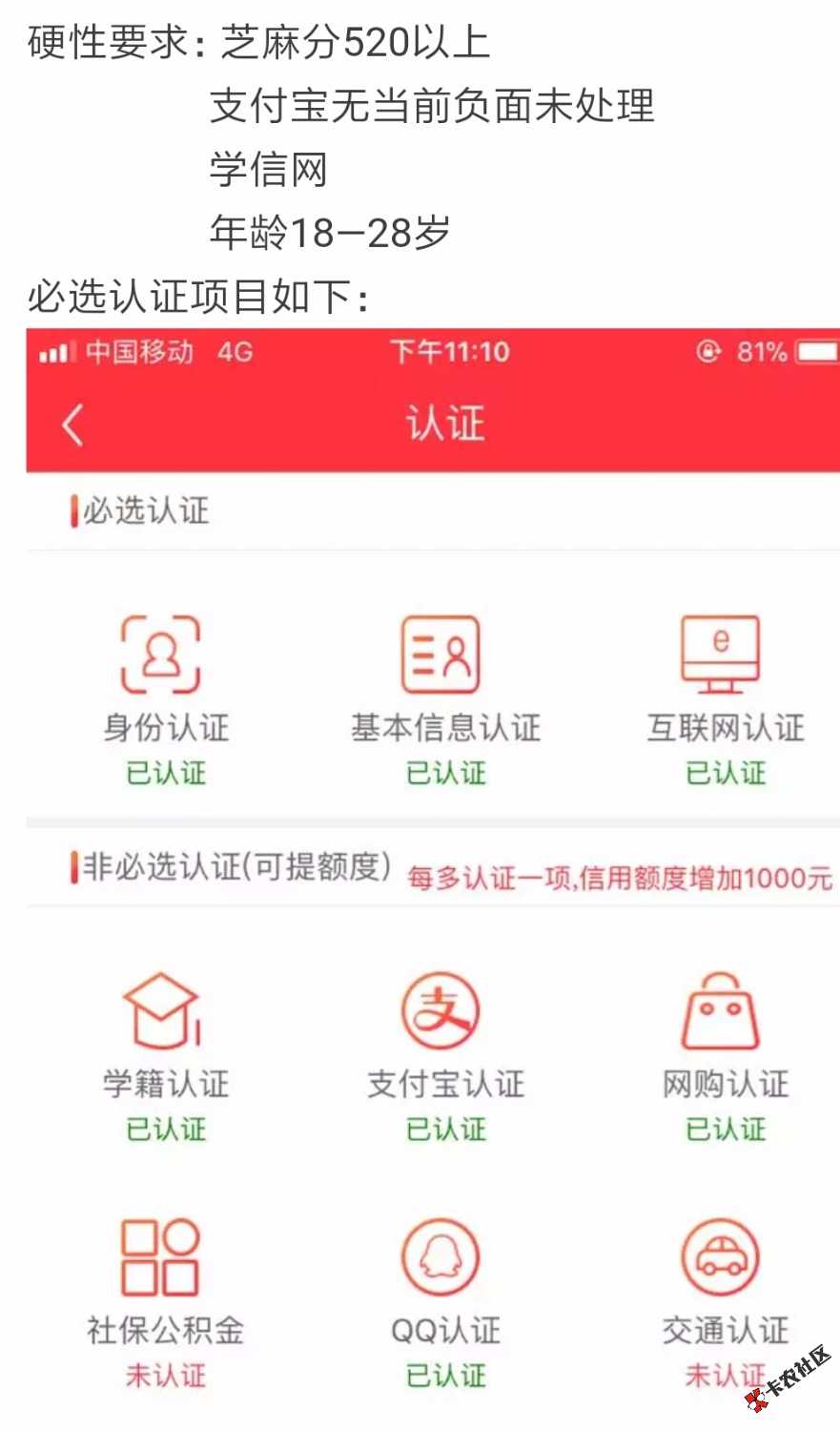 关于大河钱庄下款要求，我能帮您们的也就这么多。大家量力而行 ...83 / 作者:还能不能注册了 / 