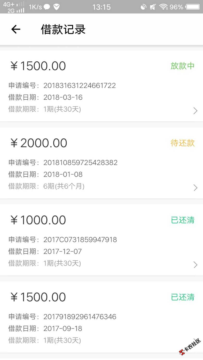 贷上钱可以贷两笔一笔是分期一笔是单期！老哥们上！ ...16 / 作者:丶cc / 