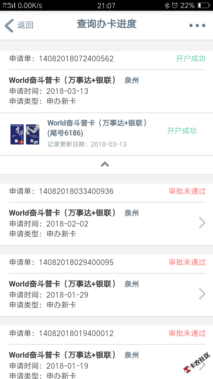 推了17次，今天一看开户成功了，有老哥知道啥时候能查询到额度 ...11 / 作者:沸点@/100/ / 