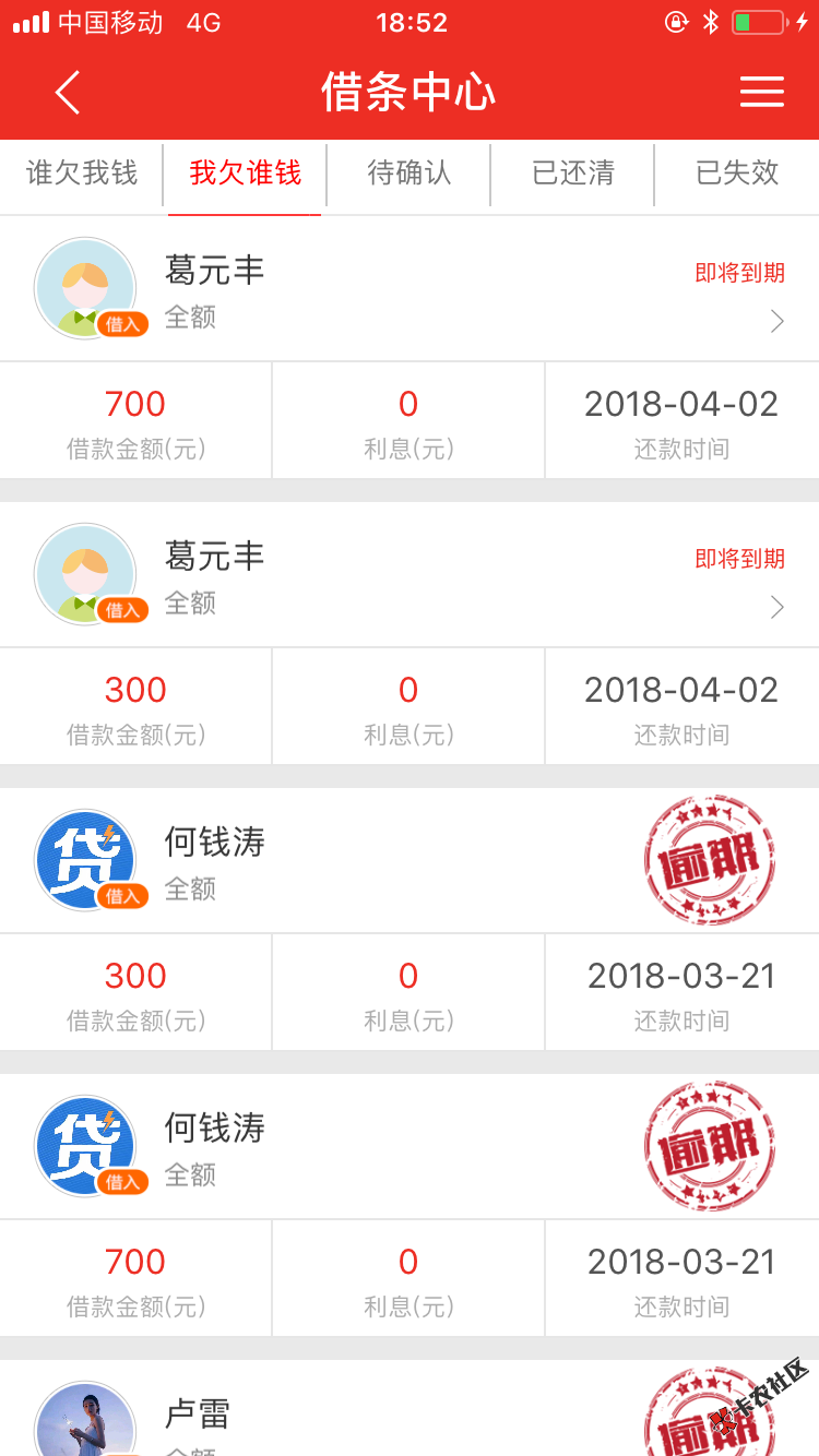 鄙人属实没见过如此简单的借条，啥jb都无视，在下所有借条都是逾期中，简单 ...98 / 作者:lw199607 / 