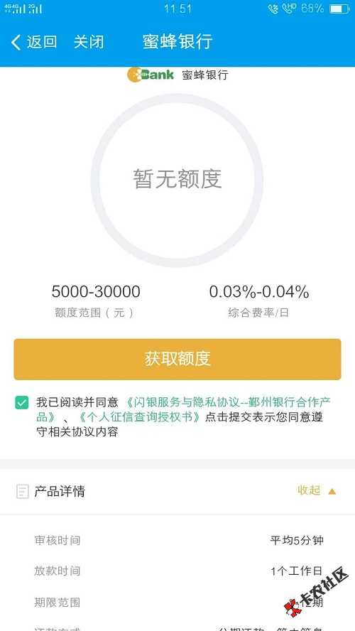 闪银新上线产品：小闪贷  鄞州银行旗下  最高3000029 / 作者:dn诗 / 