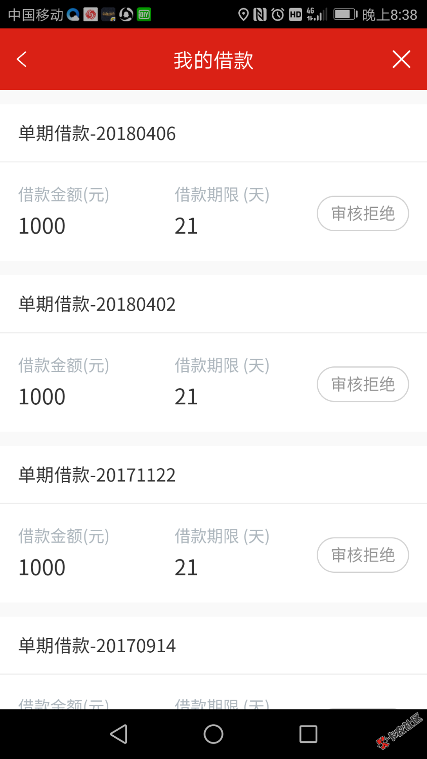 我被口子给撸了，无良小贷你还我血汗钱。鸡毛信20块没过，米米罐套路我也没 ...65 / 作者:qq907367335 / 