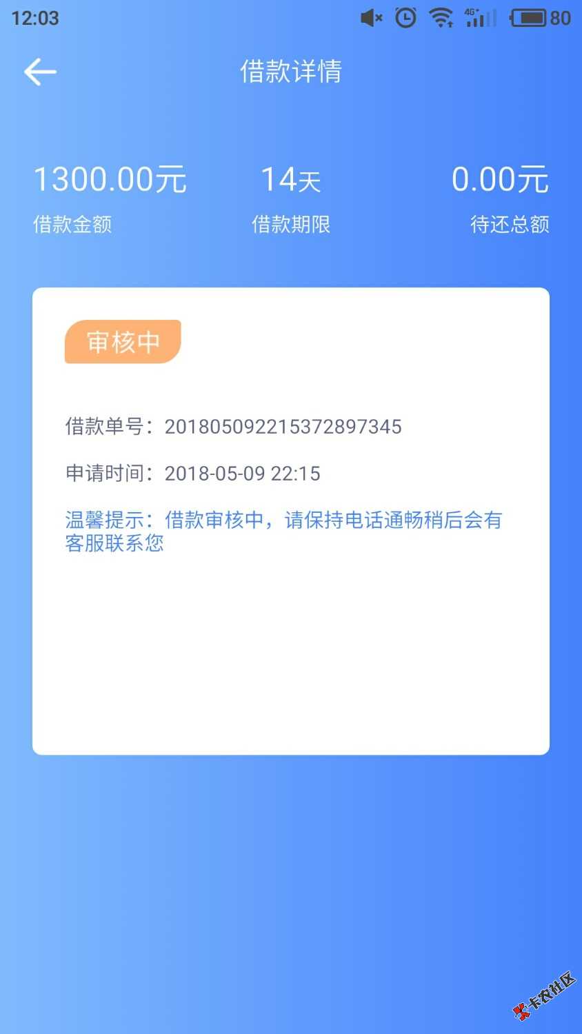 这是不是凉了，分期还61 / 作者:DD猫不是苍蝇 / 