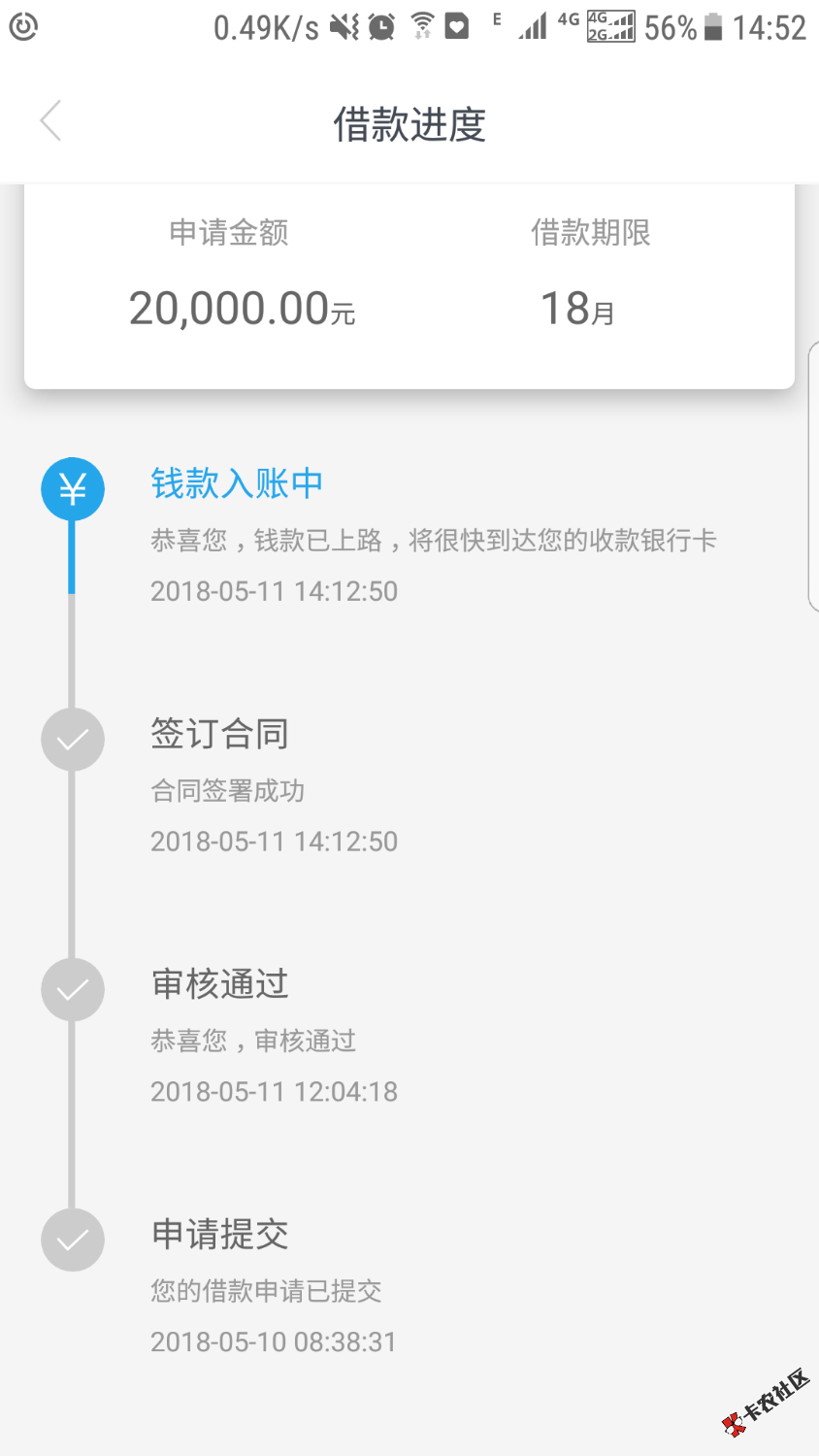 问一句u卡贷今天有放款的吗？今天凌晨还更新了放款进度，是凉凉了吗？ ...18 / 作者:送你走 / 
