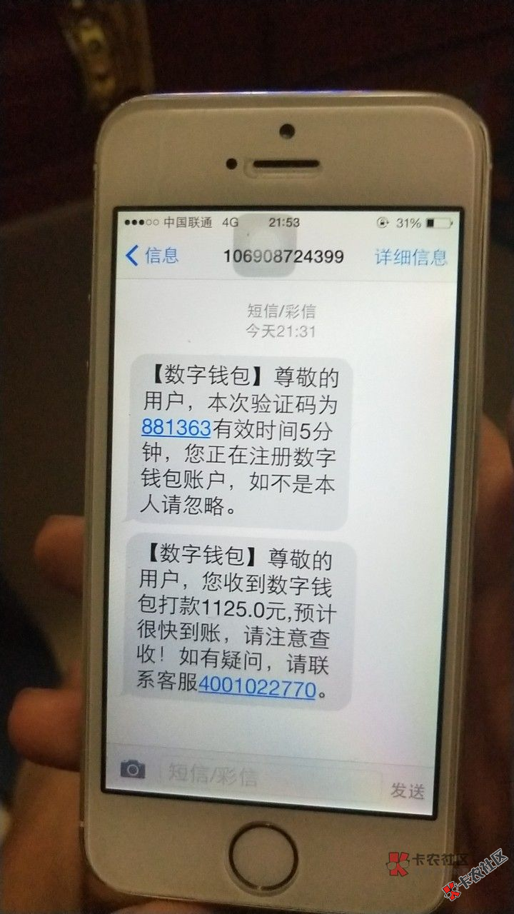 别花钱买入口了，我给你，快贷钱包+下款的数字钱包，都有99 / 作者:卡农110 / 