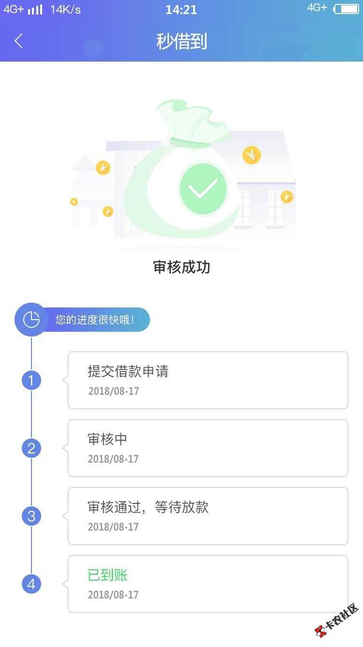 到账了，名字秒借到，1500到了1150，浙江回访99 / 作者:撸辣辣 / 