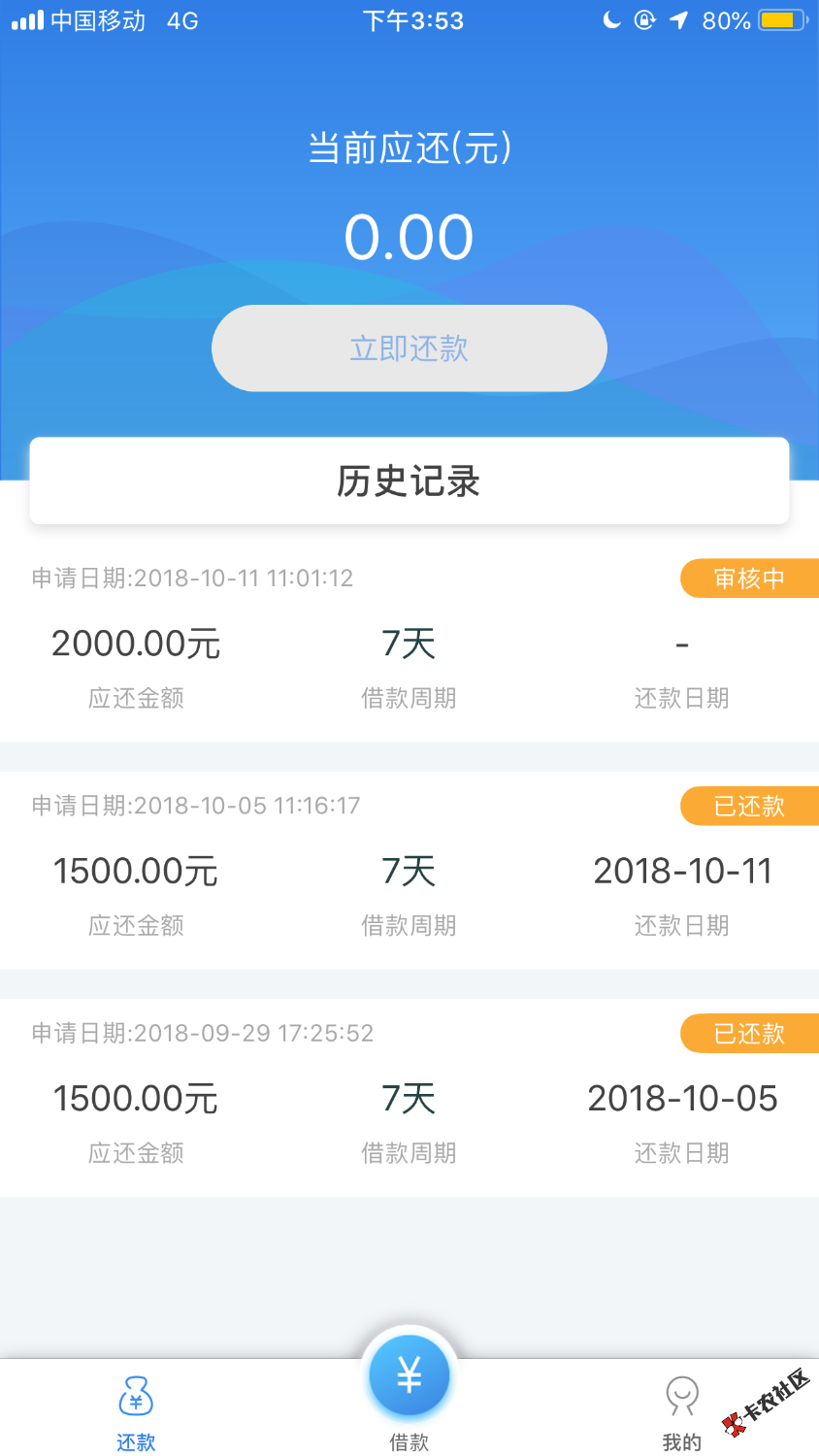 易来借看来要套路了100 / 作者:胖某人 / 