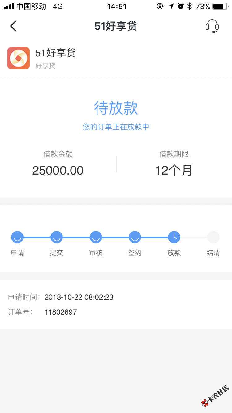 最新大额分期口子，51好享贷，要公积金，信报花也能过！85 / 作者:卡农苹果 / 
