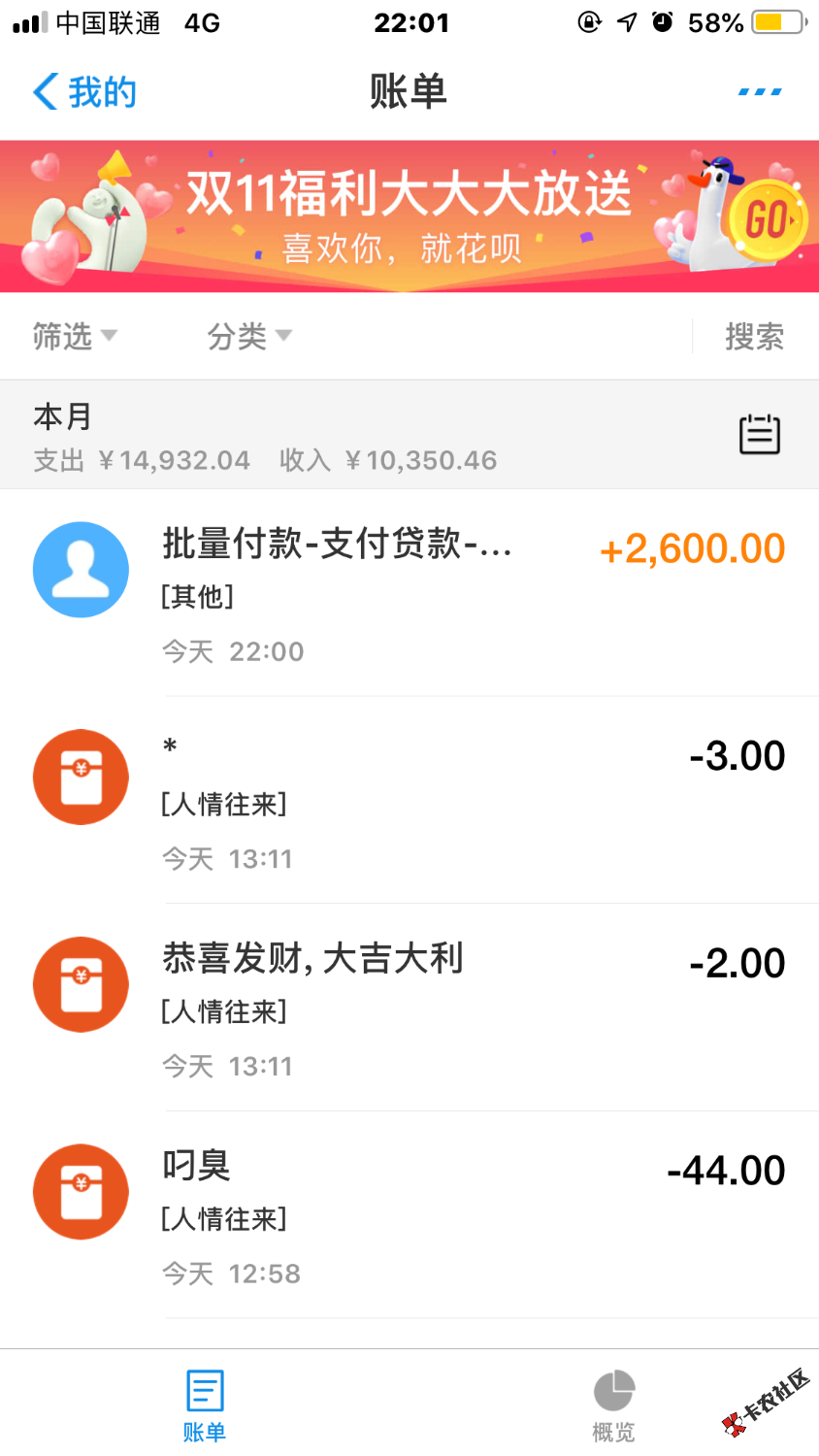 来分期明天还款期，点进去一看幸福来的太突然2 / 作者:洪总i / 