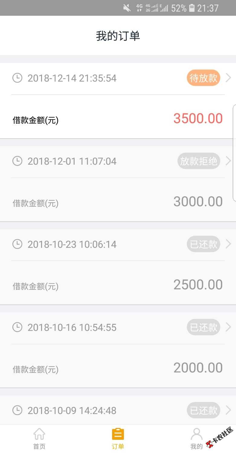 信用记账，小黄鱼，花生宝，刚刚申请通过了。这个系列明天再撸一遍，直接强制。 ...4 / 作者:不想逃避 / 