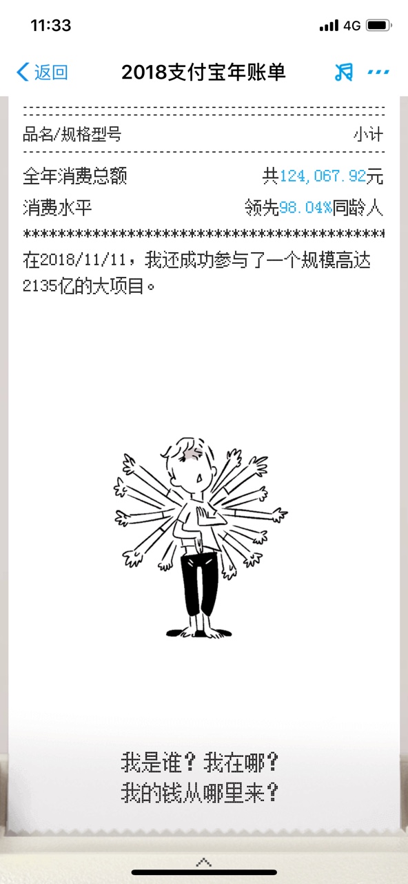 #炫富领标签#支付宝年账单出炉，晒账单炫富，领限定标签32 / 作者:dn诗 / 