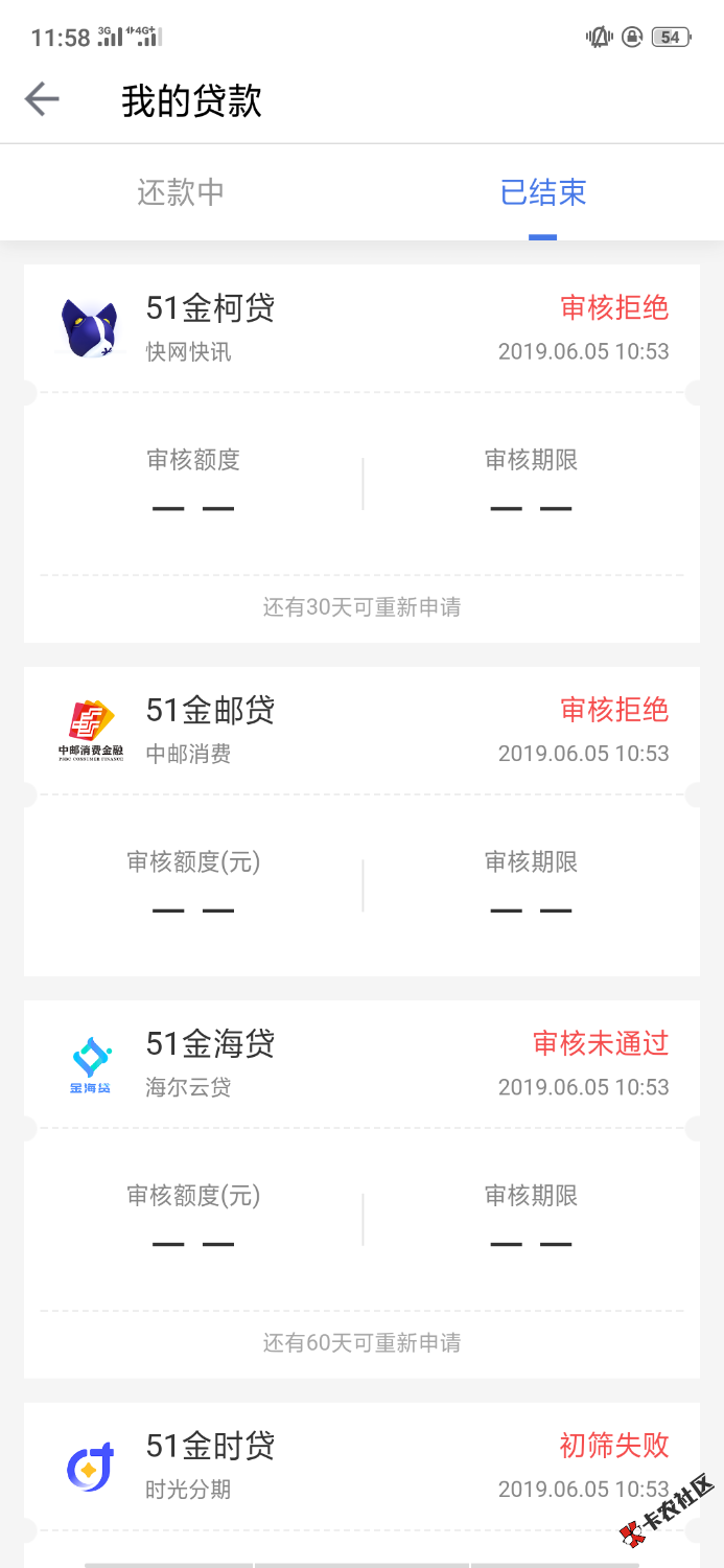 51公积金里的，不管查不查征信的全部申请了一边，终于过了一个， ...77 / 作者:永别过去 / 