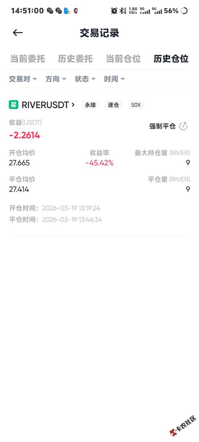 老哥们不要开全仓，要逐仓。我开逐仓几个号一个都没爆，也没有被自动平仓

96 / 作者:用户西瓜皮 / 